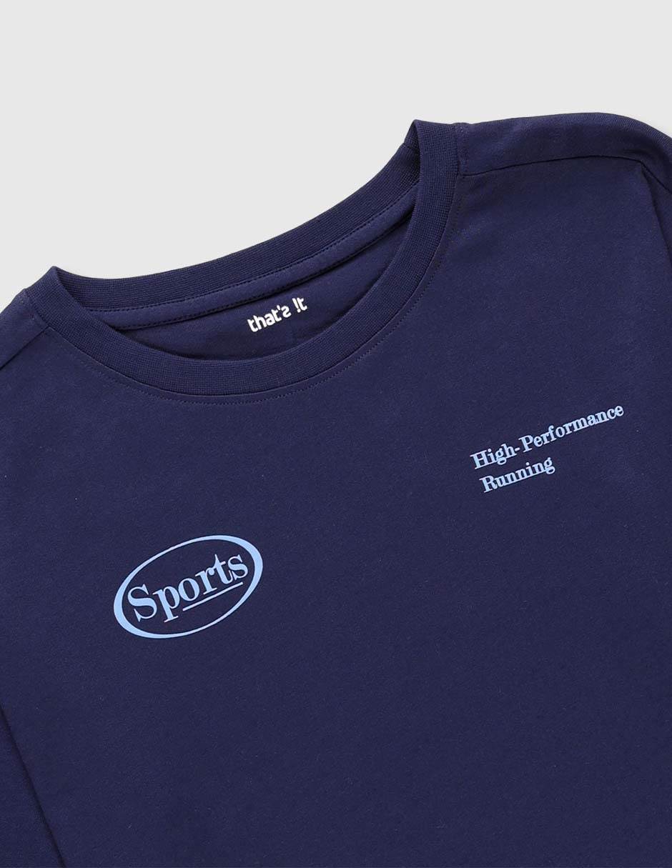 Playera That's It High - Performance Running manga corta para niño