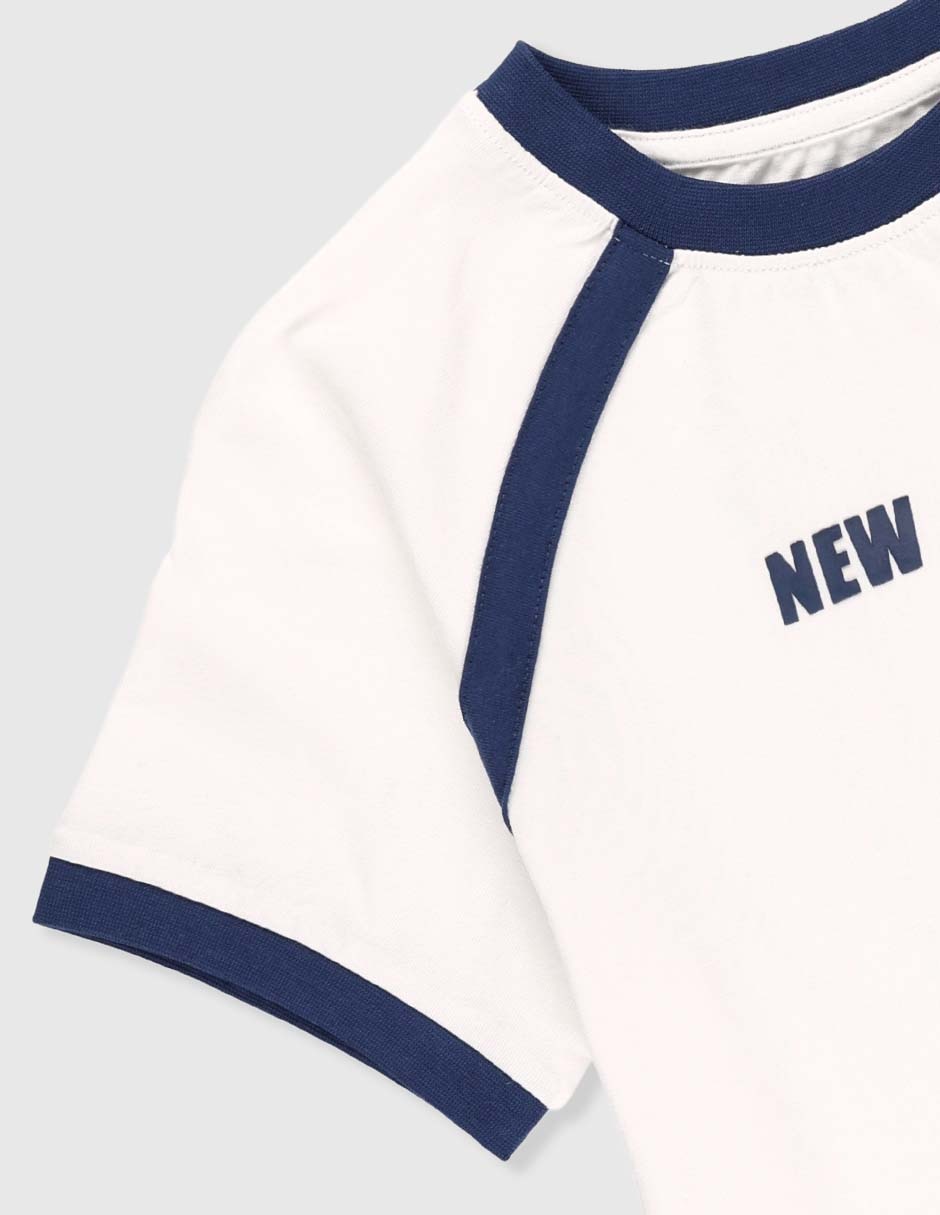 Playera manga corta para niño 2