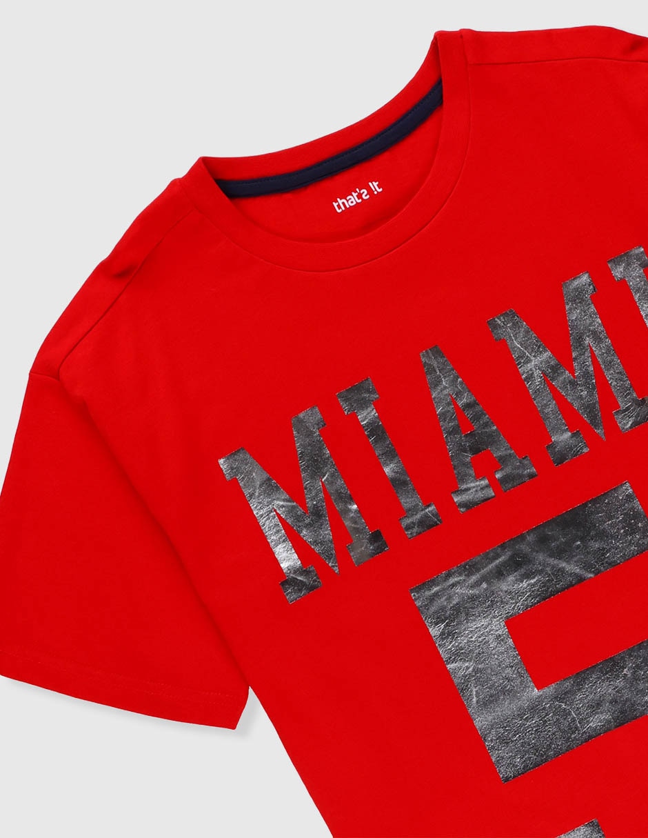 Playera That's It manga corta para niño