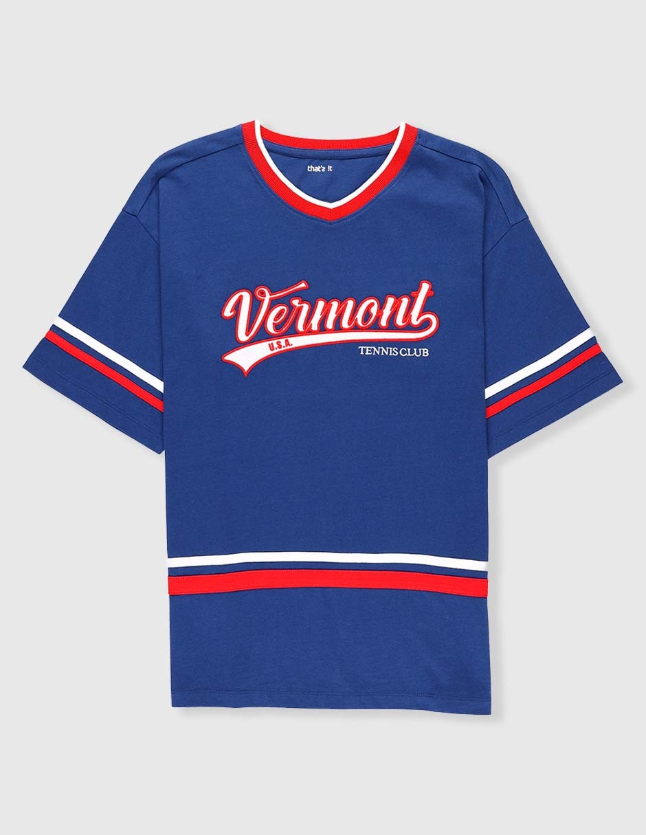 Playera That's It Vermont manga larga para niño