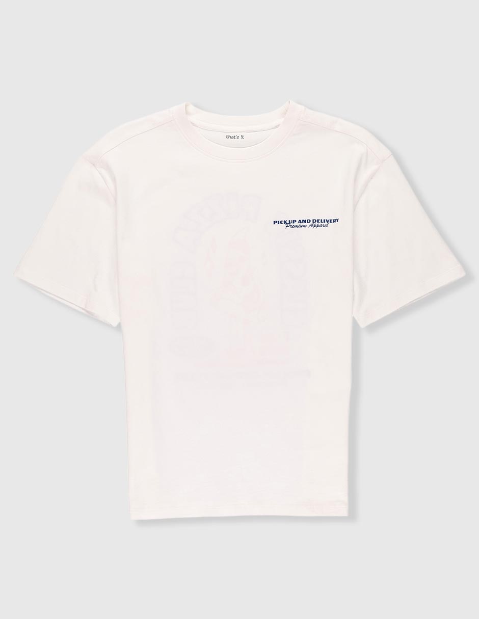 Playera manga corta para niño Playera manga corta para niño