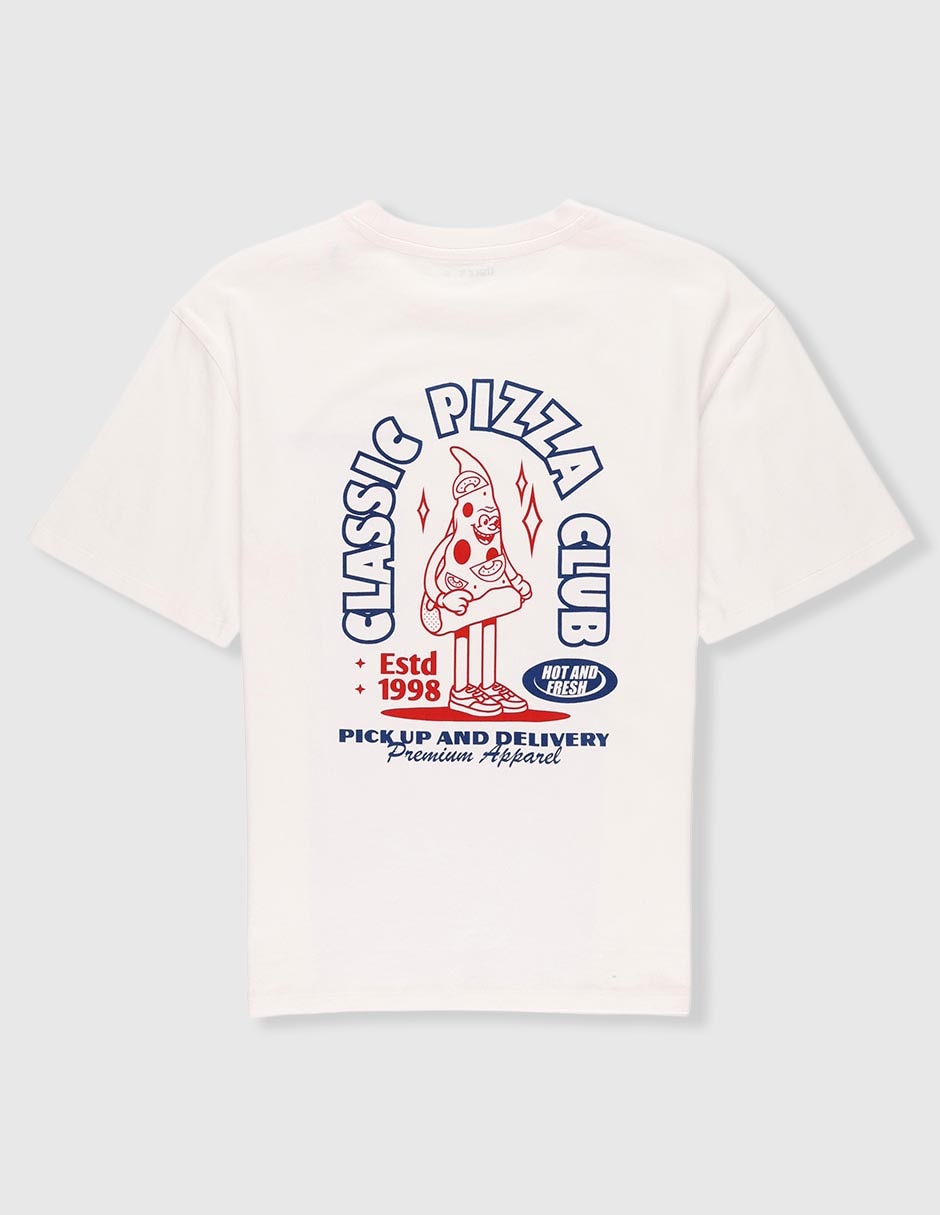 Playera manga corta para niño