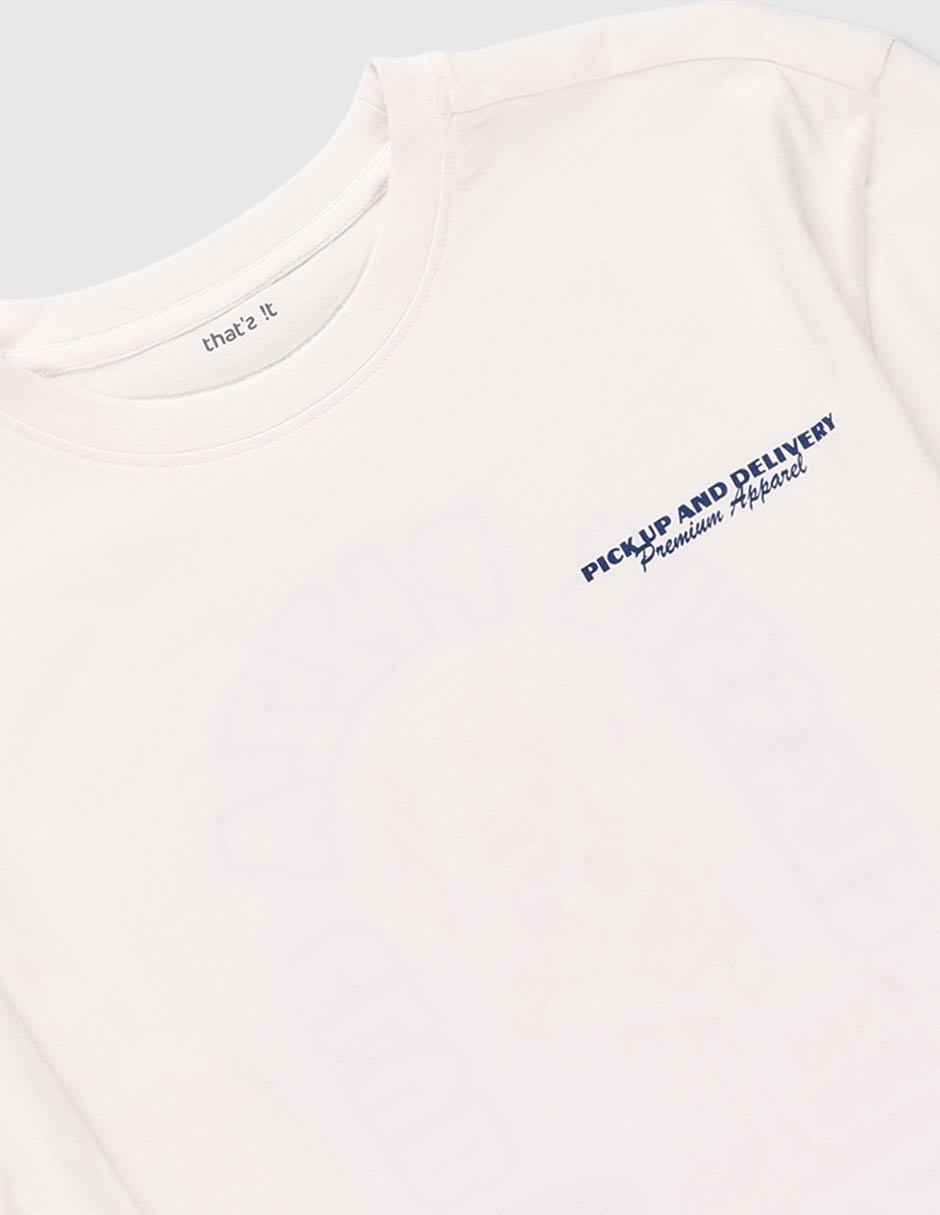 Playera manga corta para niño
