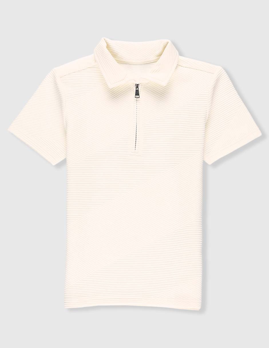 Playera tipo polo That's It de algodón para niño