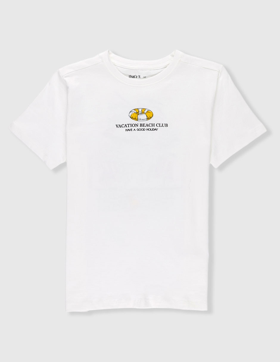 Playera That's It manga corta para niño