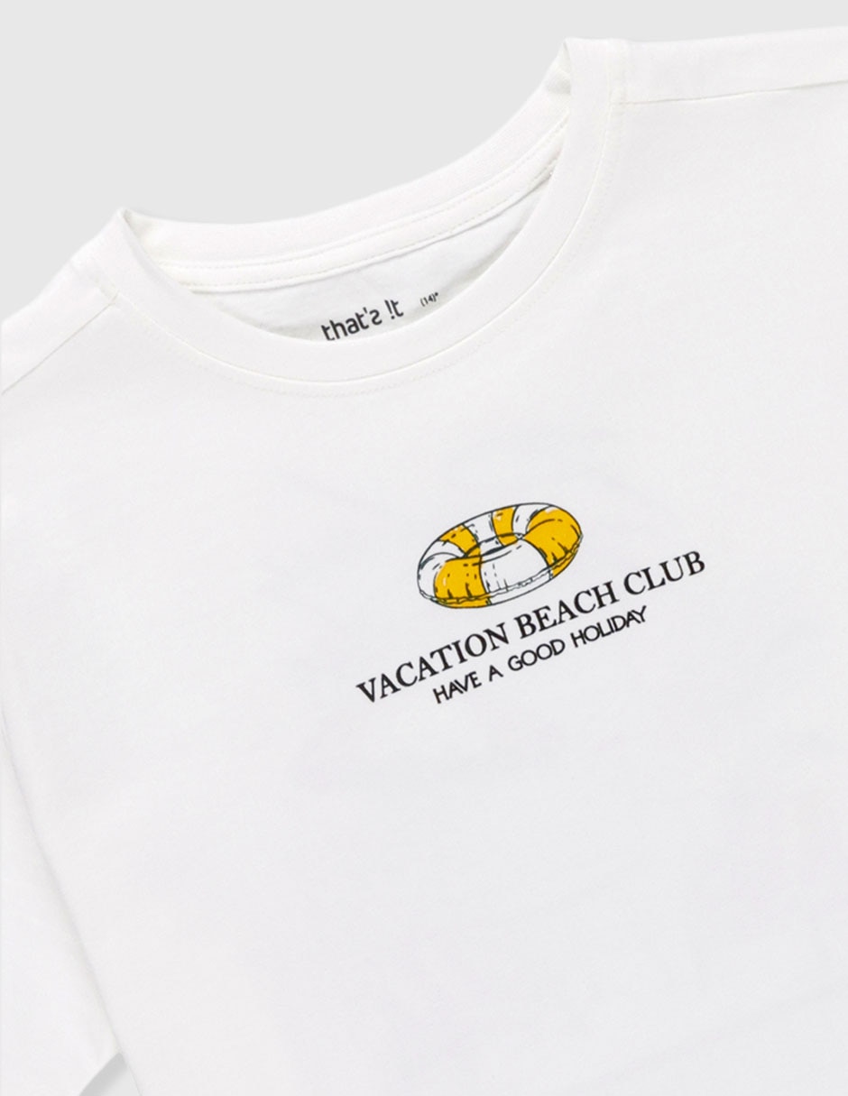 Playera That's It manga corta para niño