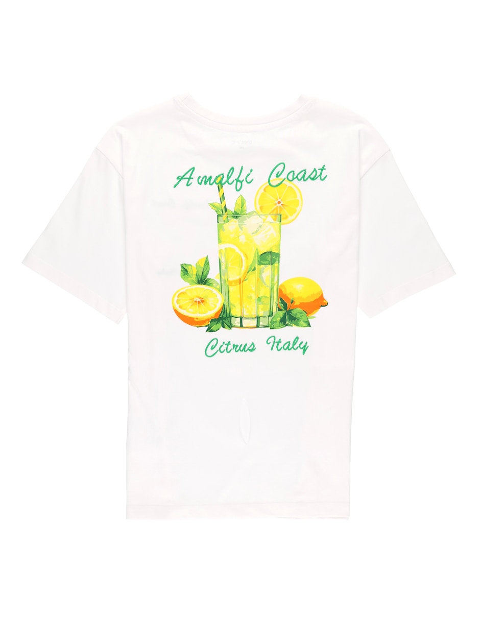 Playera manga corta para niño