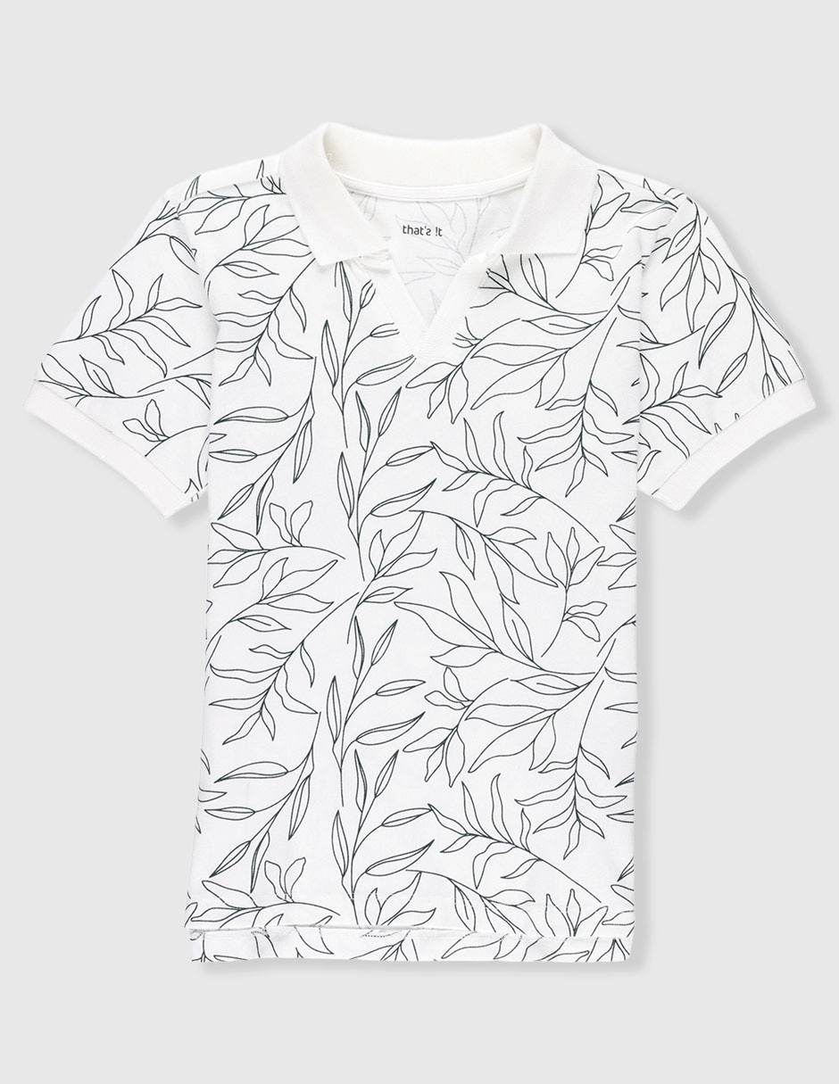Playera tipo polo That's It para niño