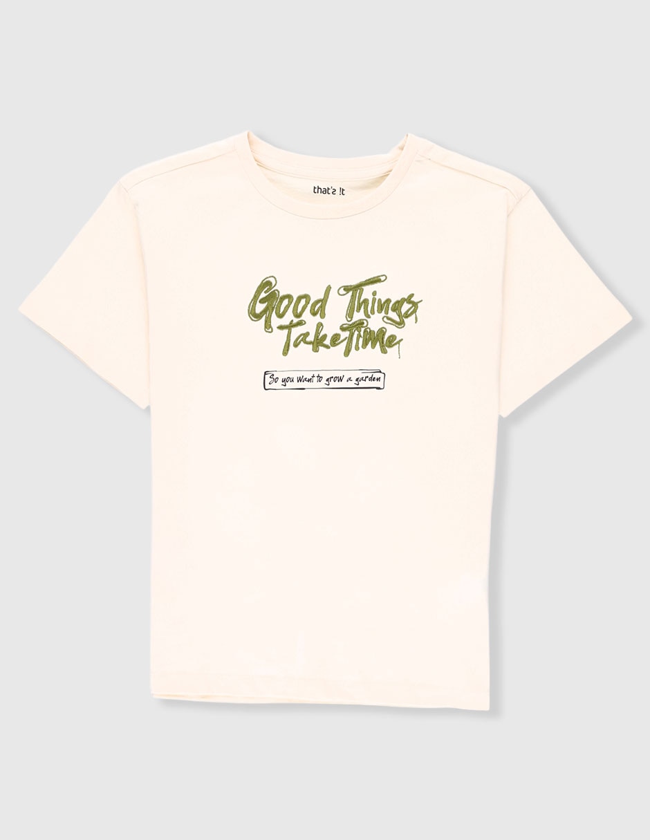 Playera manga corta para niño Playera manga corta para niño
