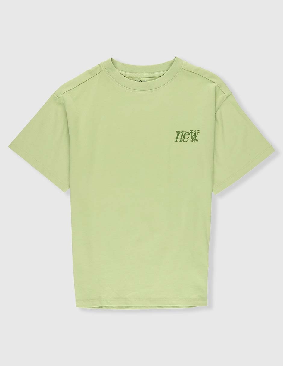 Playera manga corta para niño