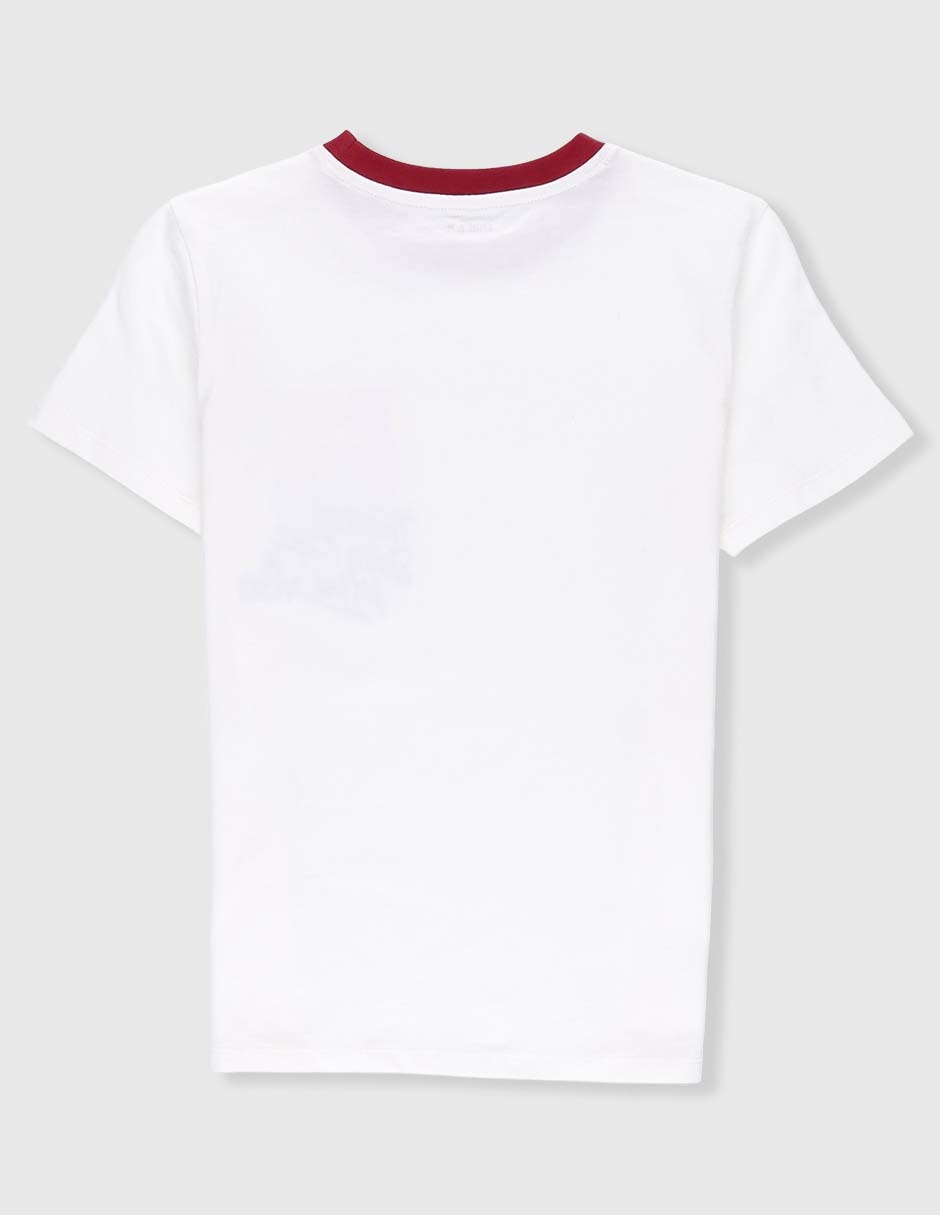 Playera manga corta para niño