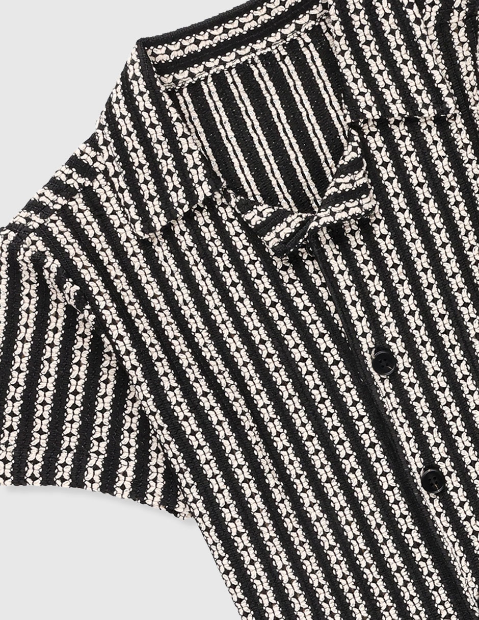 Camisa casual manga corta para niño