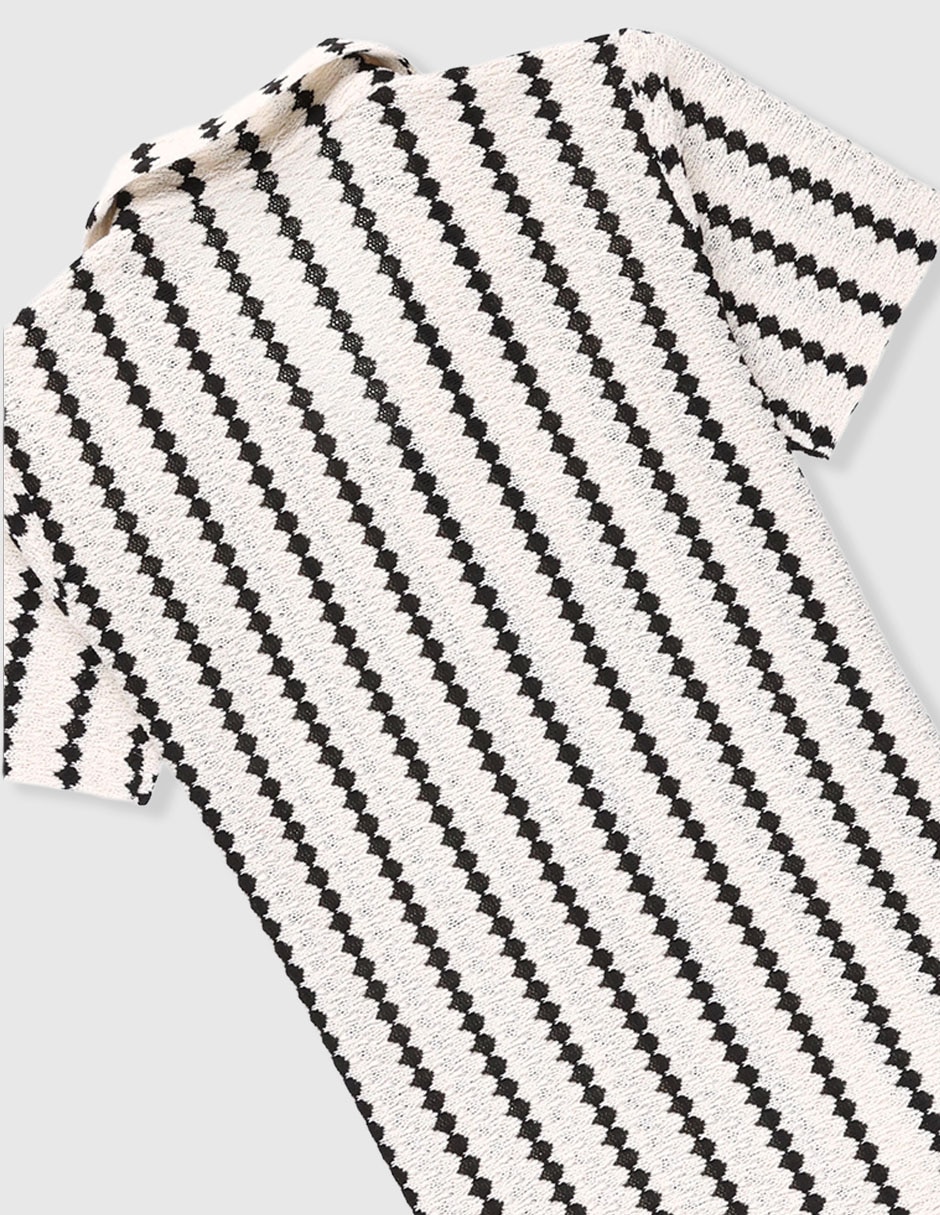 Camisa casual manga corta para niño