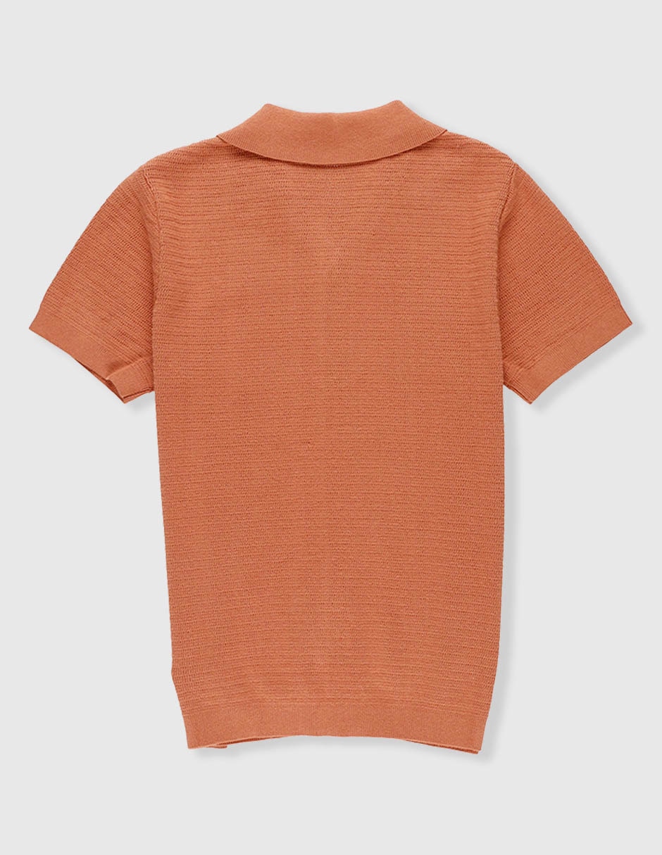 Playera tipo polo That's It de algodón para niño