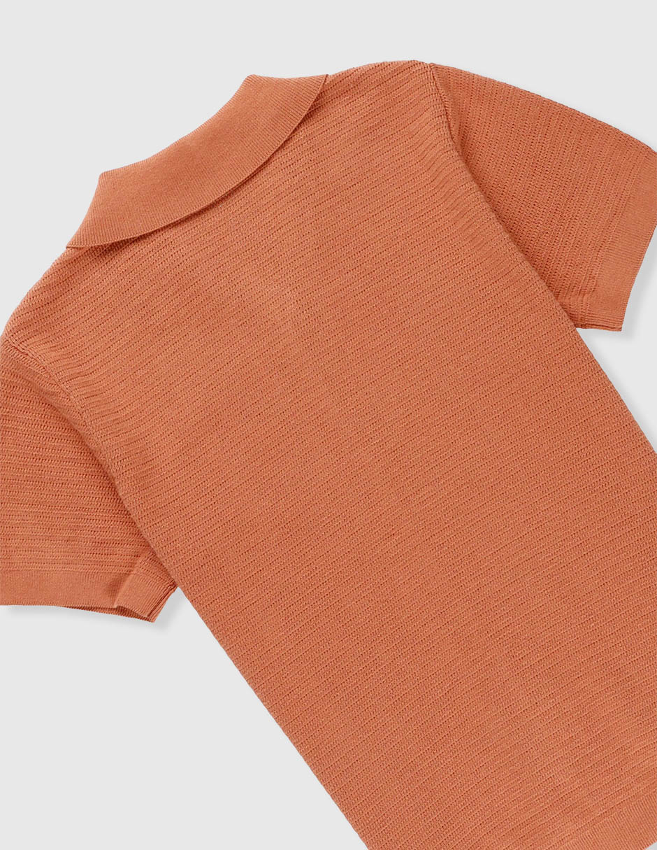 Playera tipo polo That's It de algodón para niño