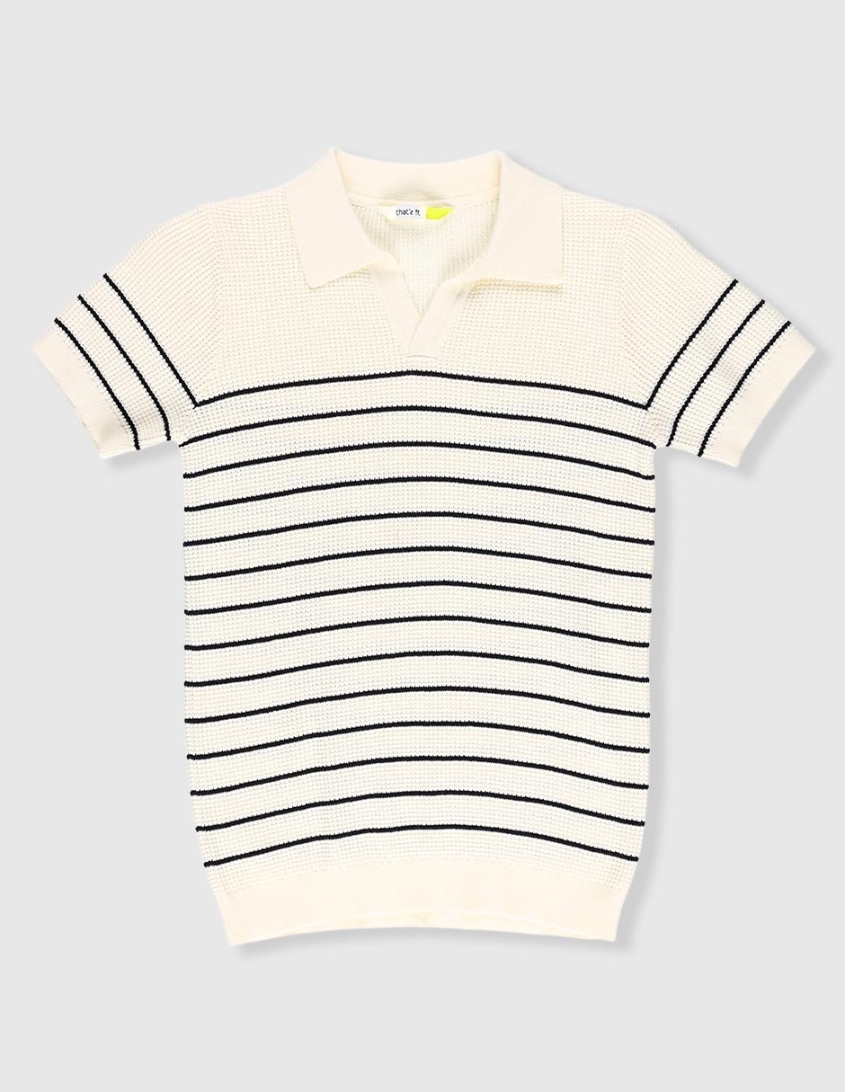 Playera tipo polo That's It de algodón para bebé niño