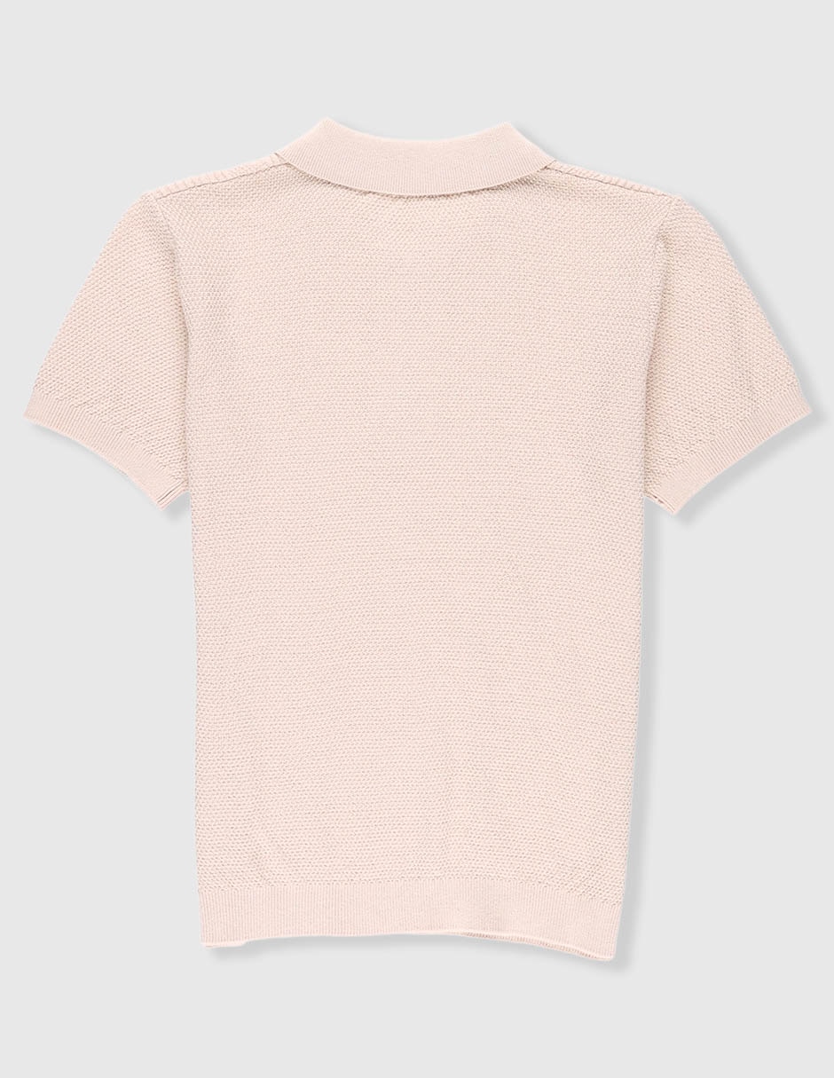 Playera tipo polo That's It de algodón para niño
