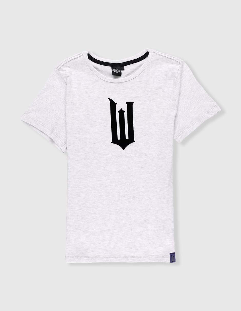Playera Wicked manga corta para niño
