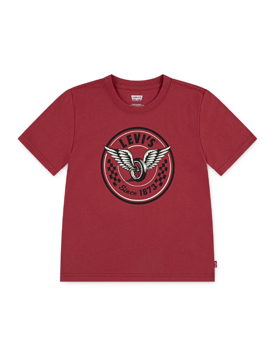 Playera manga corta para niño