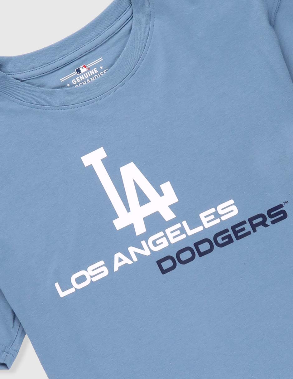 Playera MLB Los Angeles Dodgers manga corta para niño