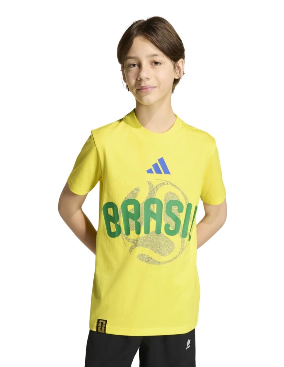 Playera Bra Olp Tee Y manga corta para niño
