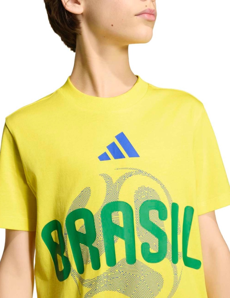 Playera Bra Olp Tee Y manga corta para niño 5