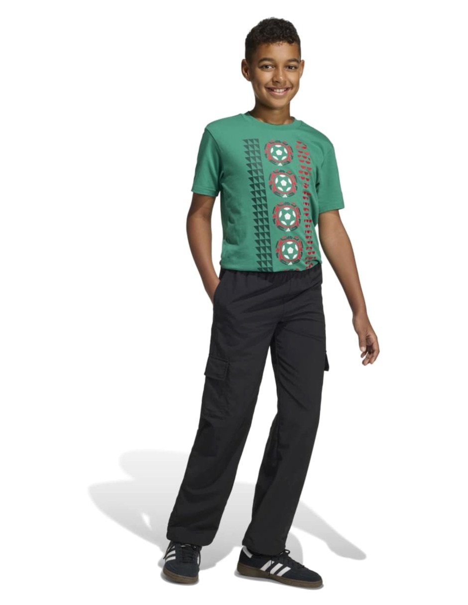 Playera Adidas México manga corta infantil