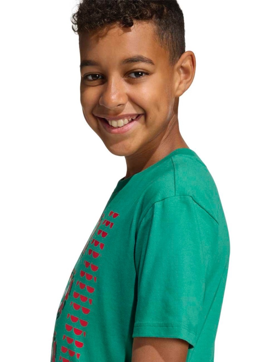 Playera Adidas México manga corta infantil