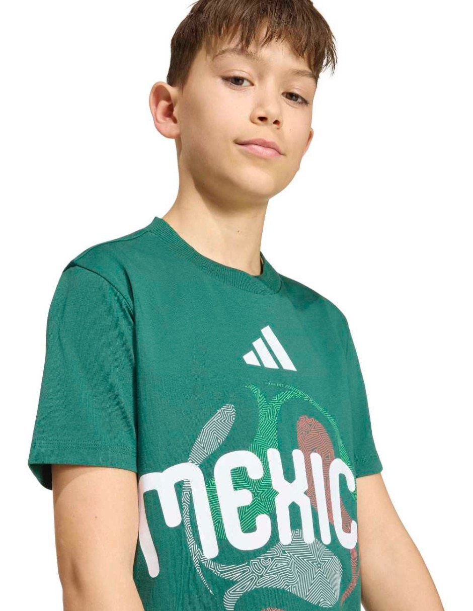 Playera Mex Olp Tee Y manga corta para niño 3