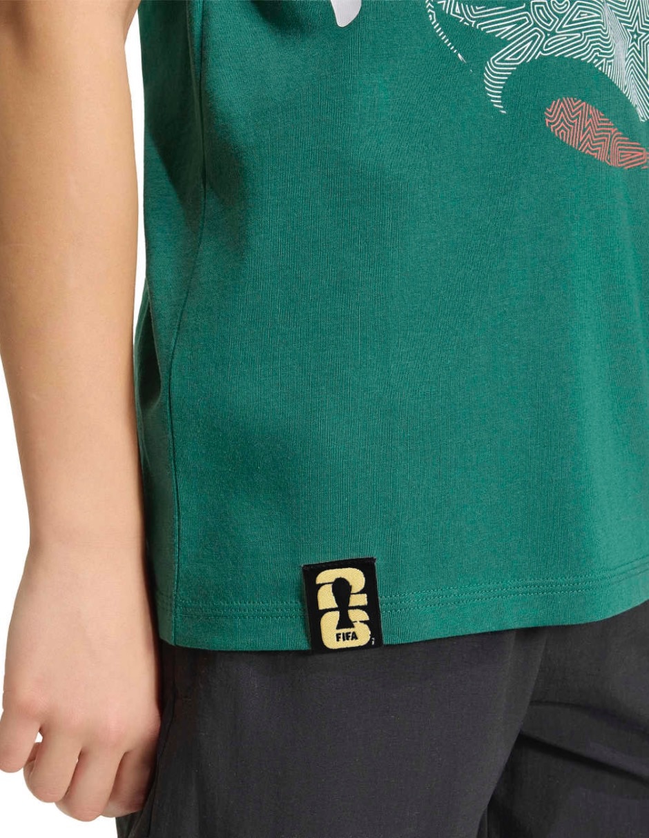 Playera Mex Olp Tee Y manga corta para niño 2