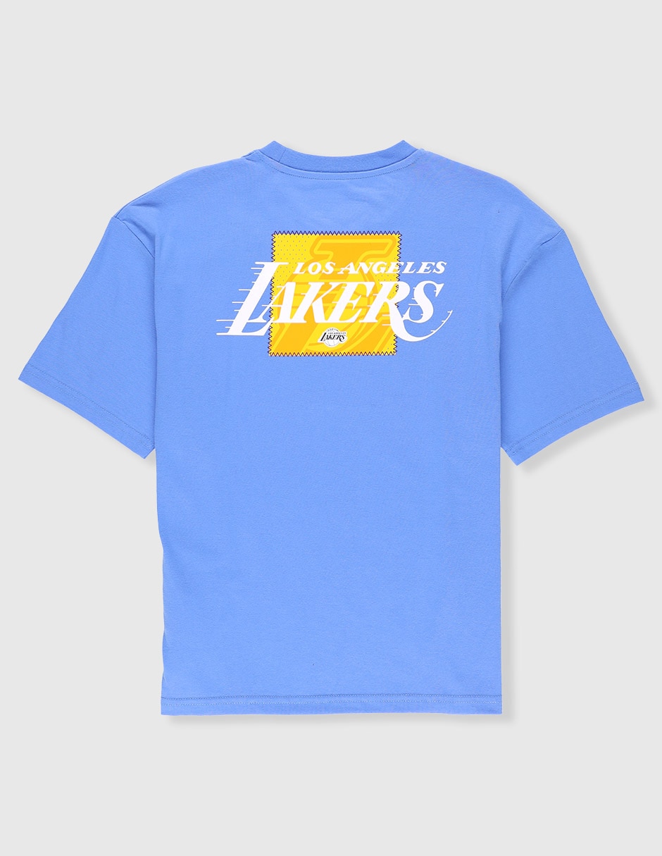 Playera Los Angeles Lakers manga corta para niño 5