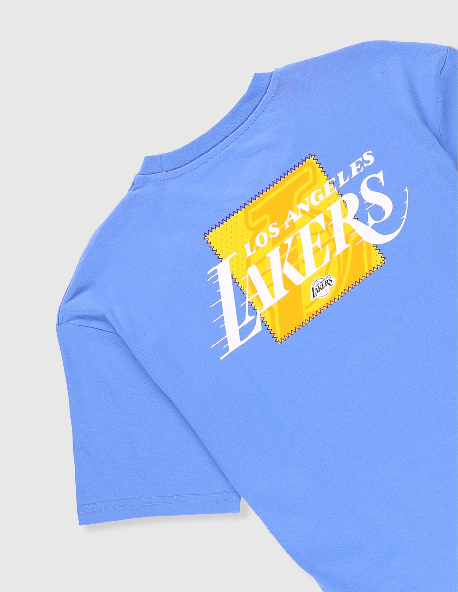 Playera Los Angeles Lakers manga corta para niño 7