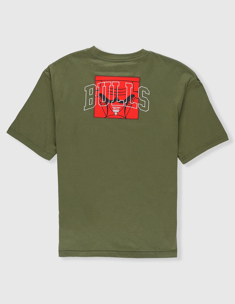 Playera Chicago Bulls manga corta para niño 5