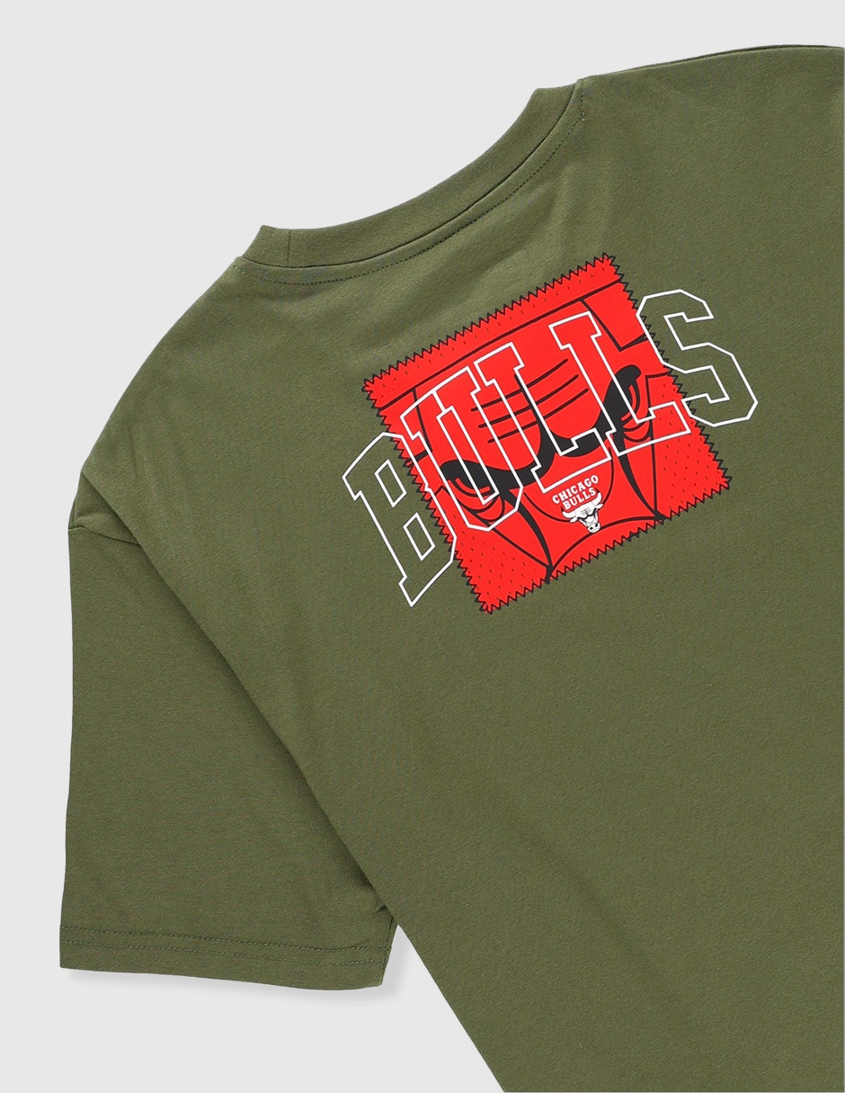Playera Chicago Bulls manga corta para niño 7