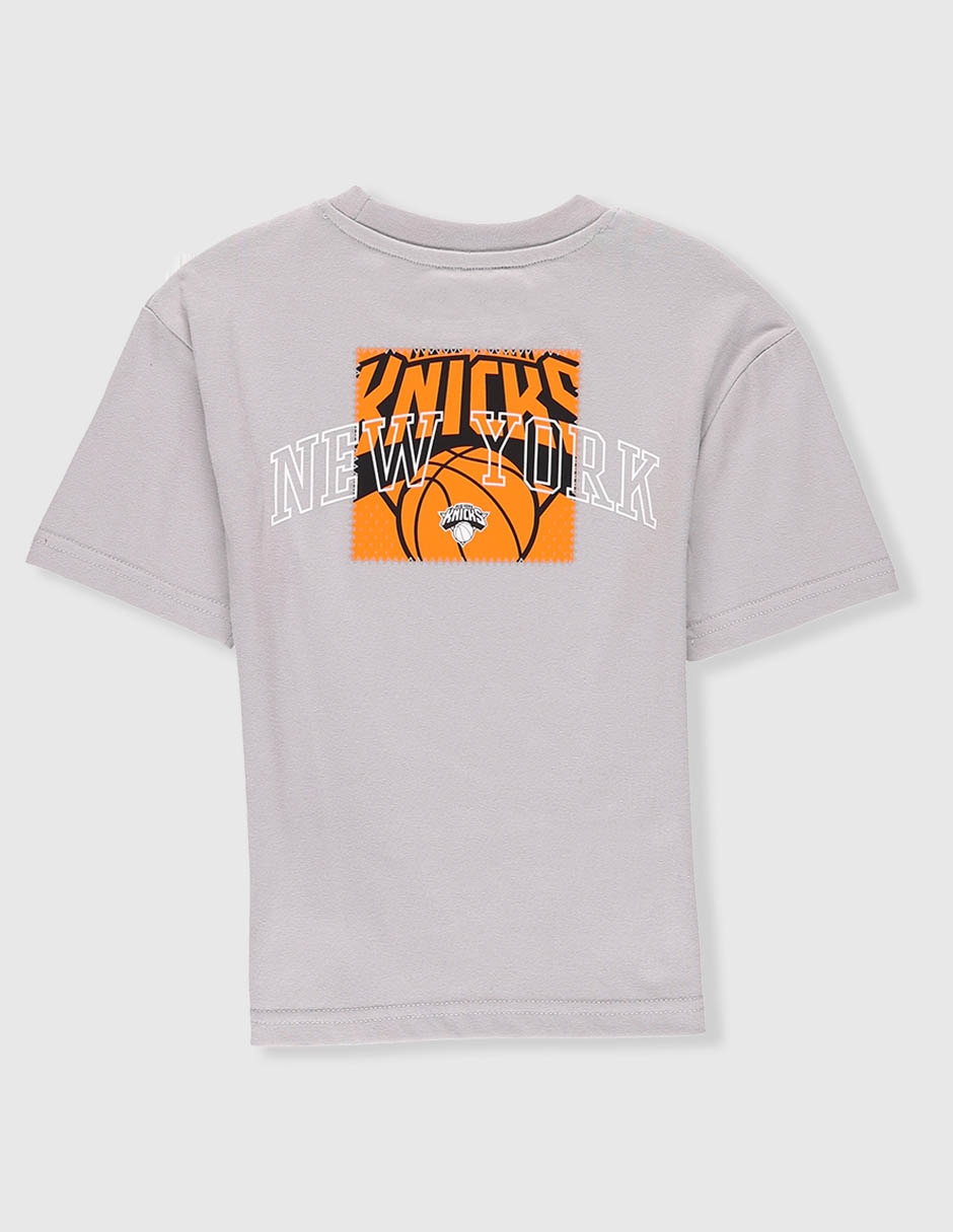 Playera New York Knicks manga corta para niño 4