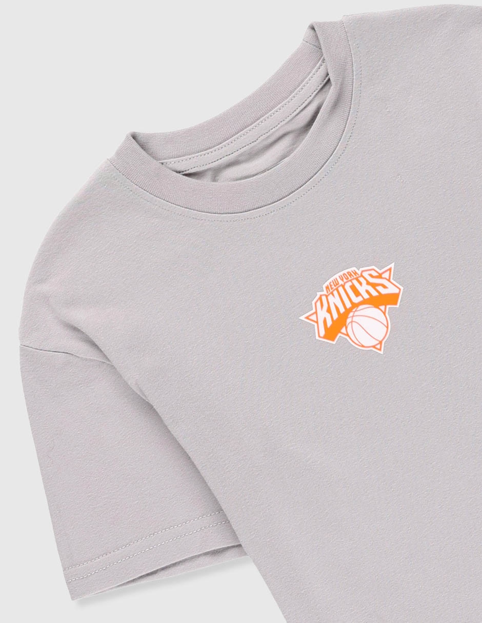 Playera New York Knicks manga corta para niño 3