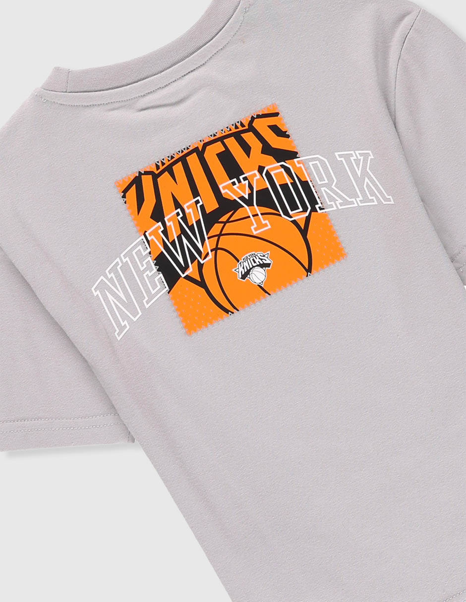 Playera New York Knicks manga corta para niño 2