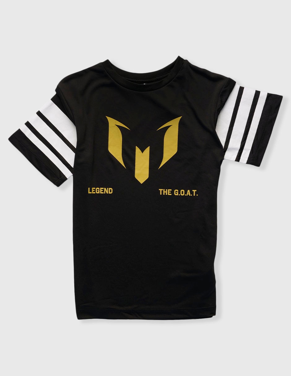 Playera manga regular para niño