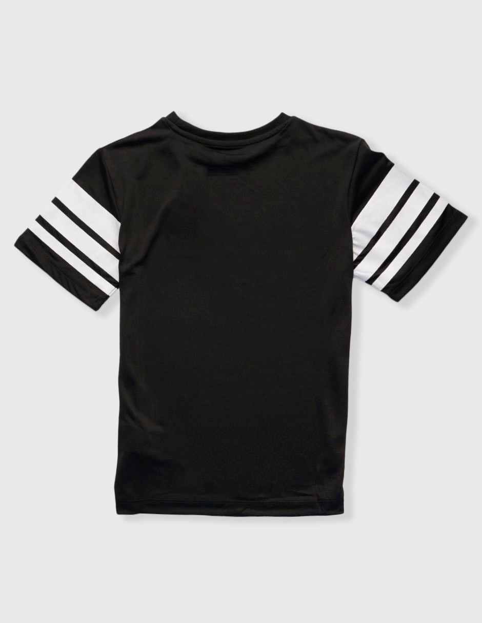 Playera manga regular para niño