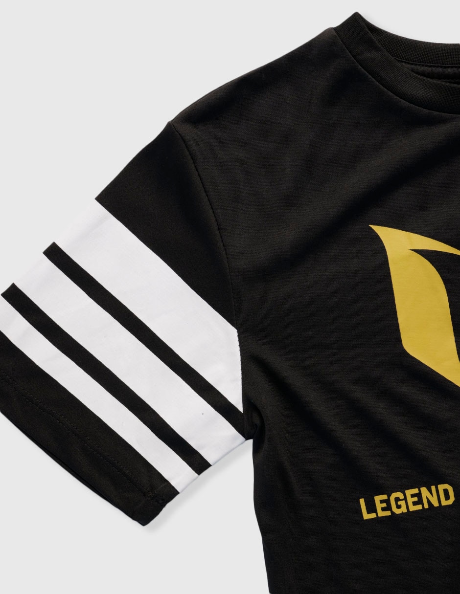Playera manga regular para niño