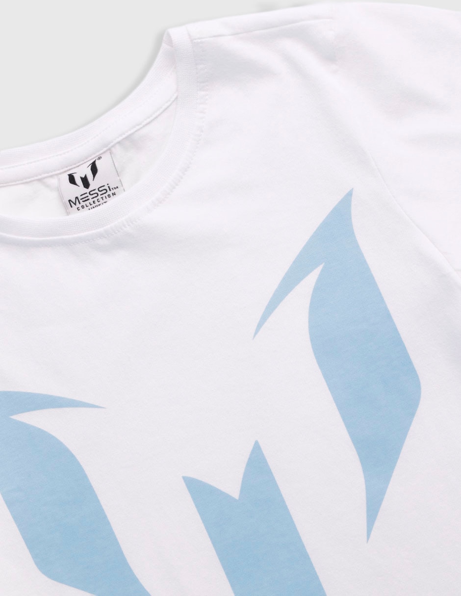 Playera manga regular para niño