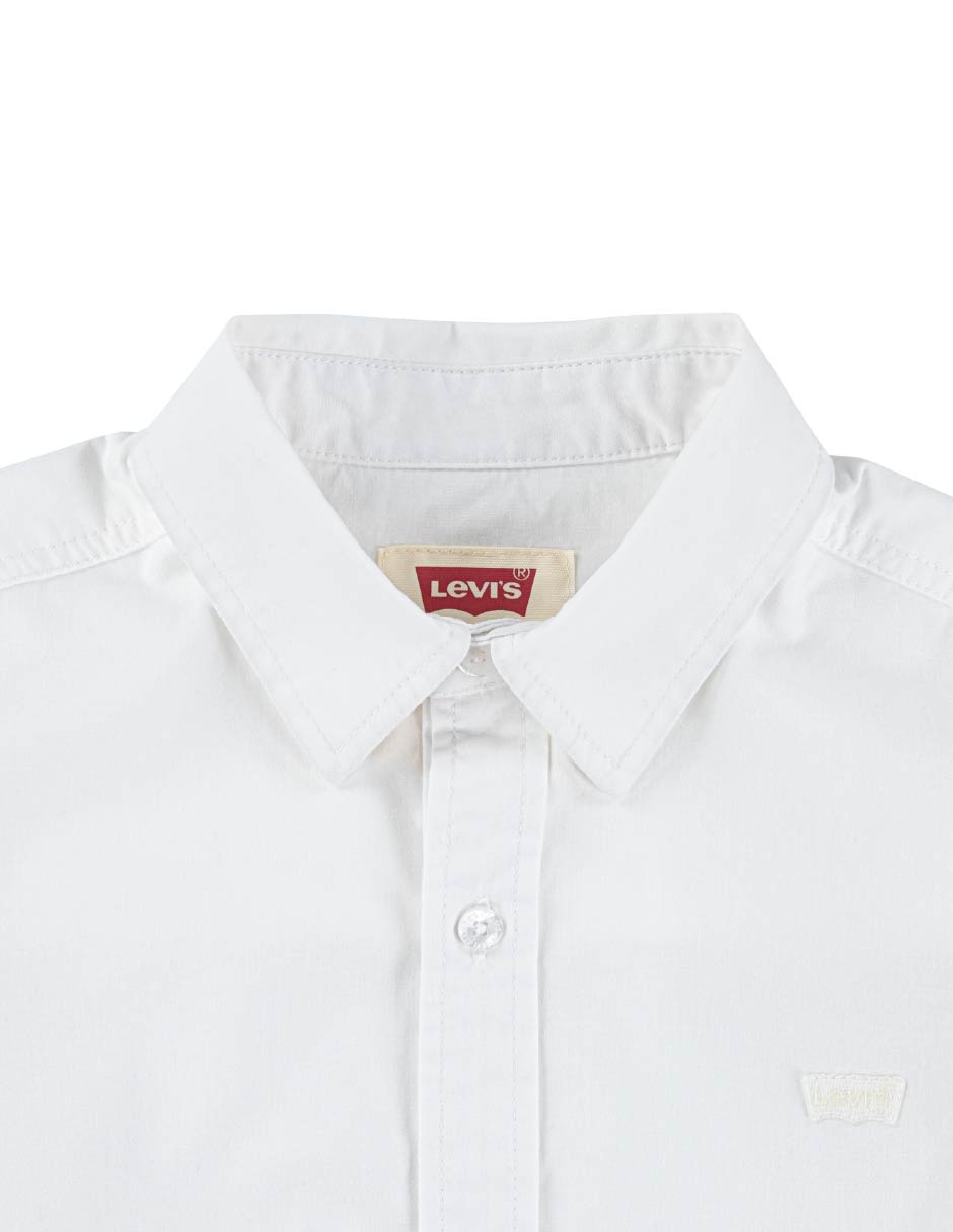 Camisa casual Levi's de algodón manga larga para niño