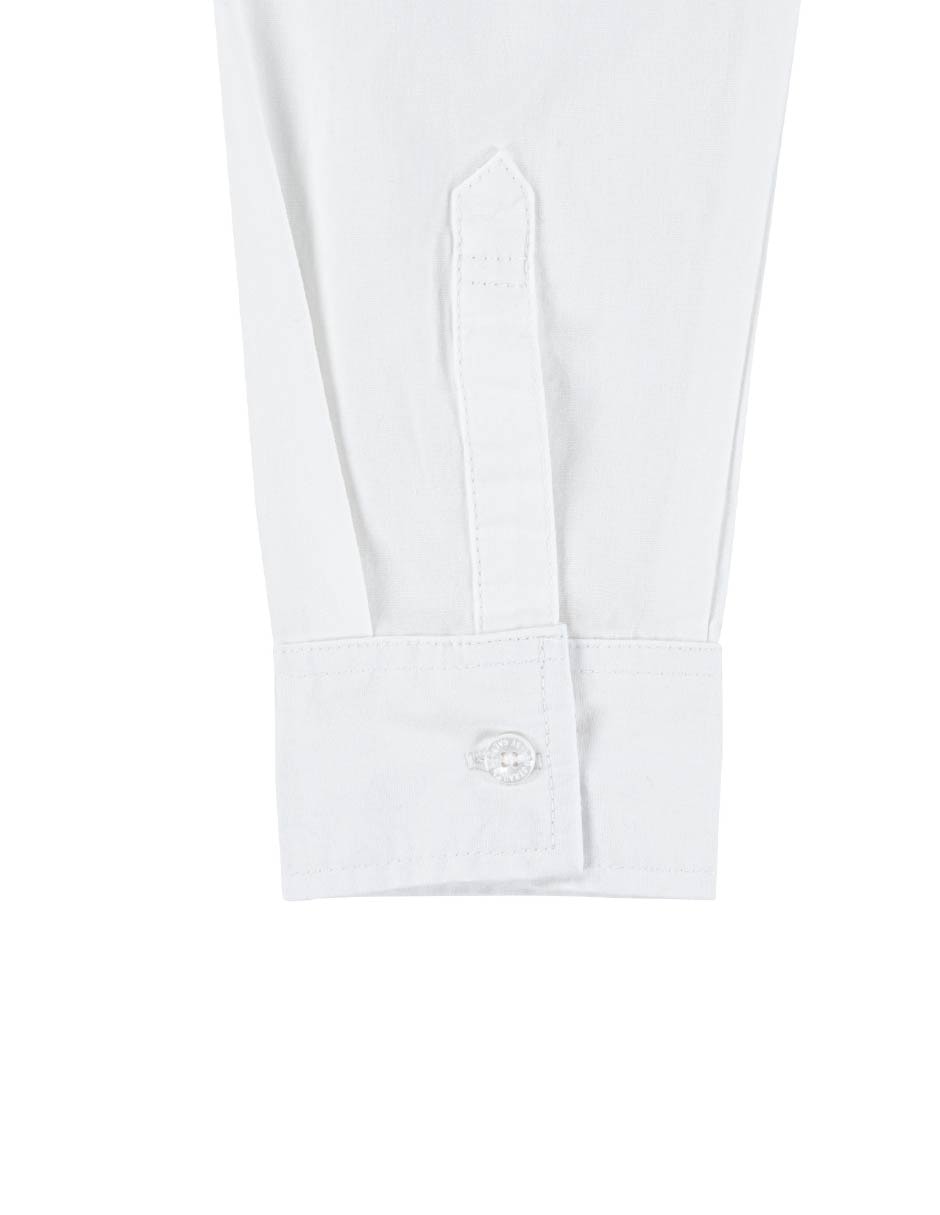 Camisa casual Levi's de algodón manga larga para niño