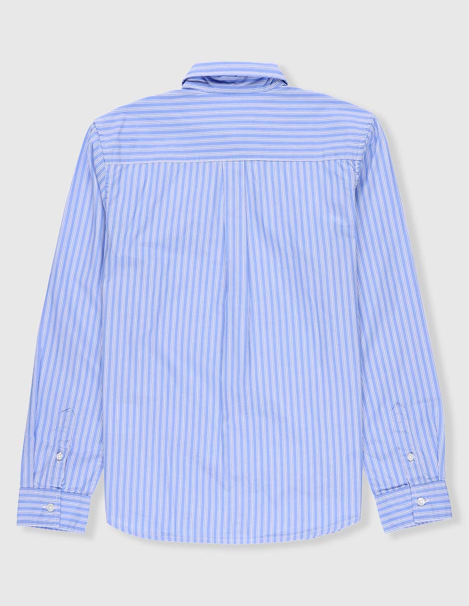 Camisa casual Jack & Jones de algodón manga larga para niño