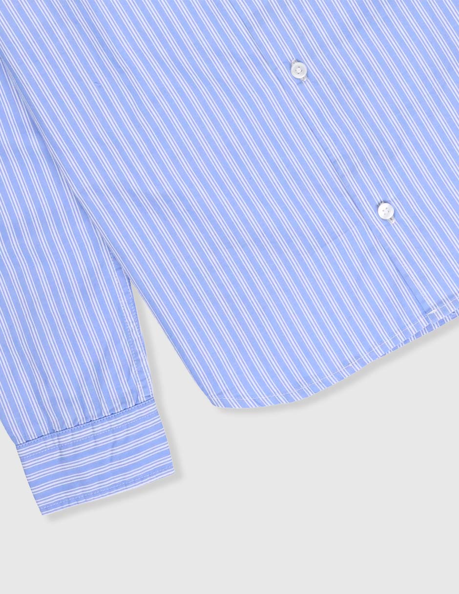 Camisa casual Jack & Jones de algodón manga larga para niño