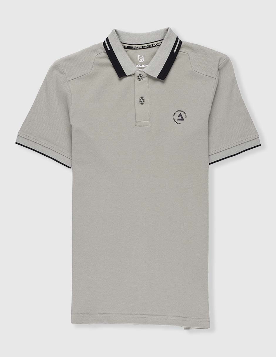 Playera tipo polo Jack & de algodón para niño 1