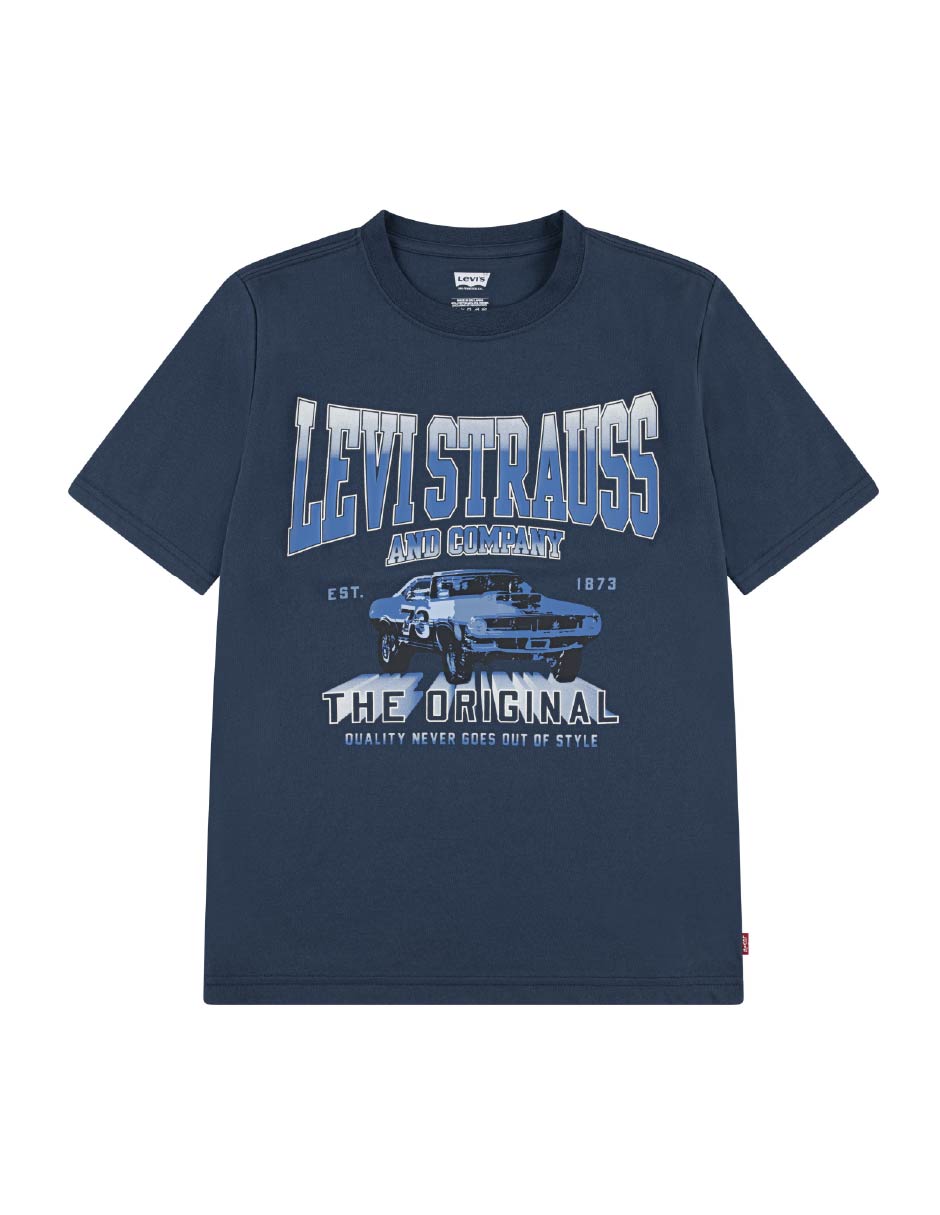 Playera manga corta para niño
