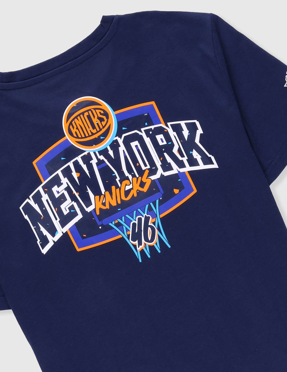 Playera New York Knicks manga corta para niño