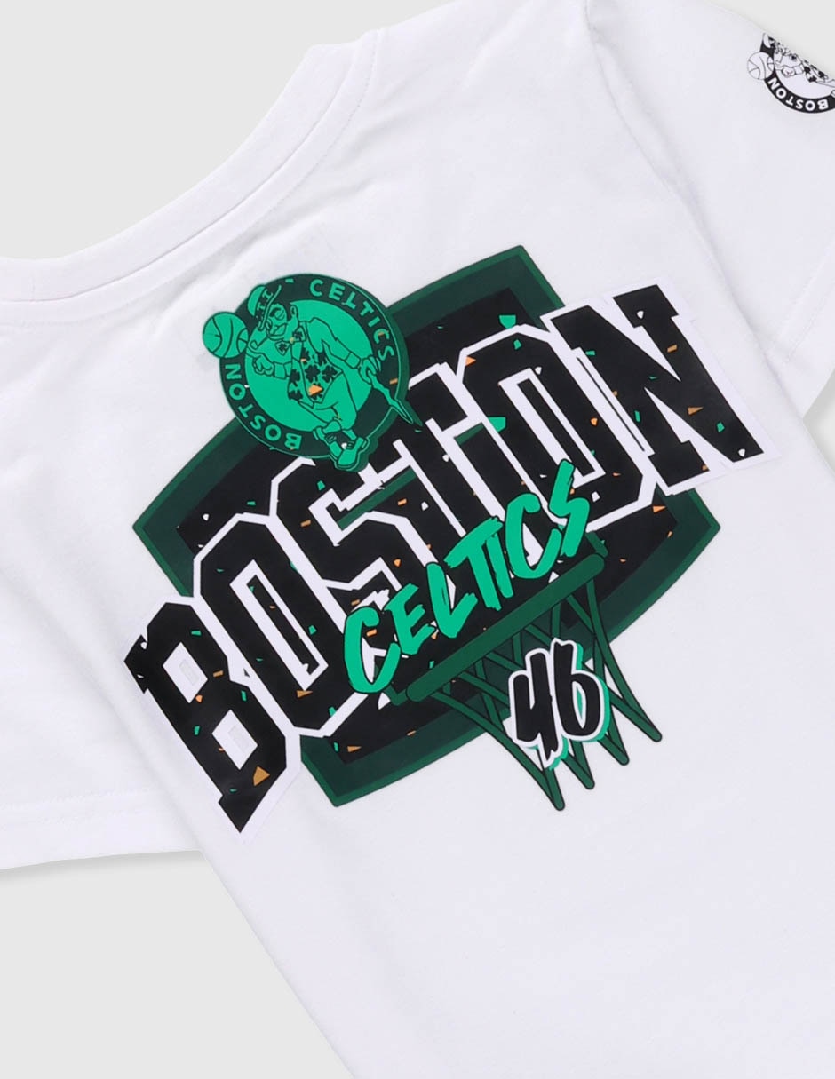 Playera NBA Boston Celtics manga corta para niño