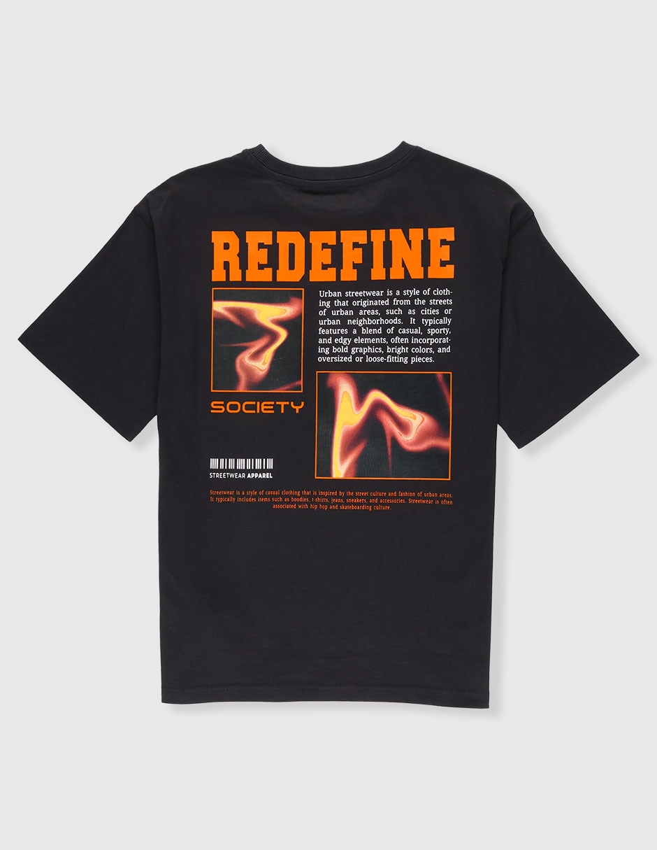 Playera manga corta para niño